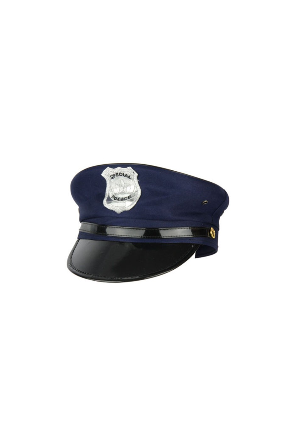 Cappello Da Poliziotto Unisex Per Adulti | Berretto Nero Con Badge | Costume Carnevale, Halloween E Giochi Di Ruolo - Foto 11