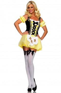 Costume donna Riccioli D'Oro sexy tirolese