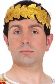 Corona di alloro antico imperatore romano o laureato