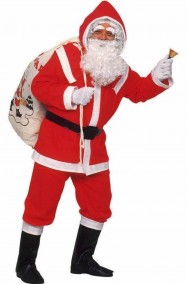 Costume abito Babbo Natale completo