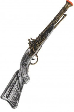 Fucile giocattolo a tromboncino archibugio pirata 50 cm