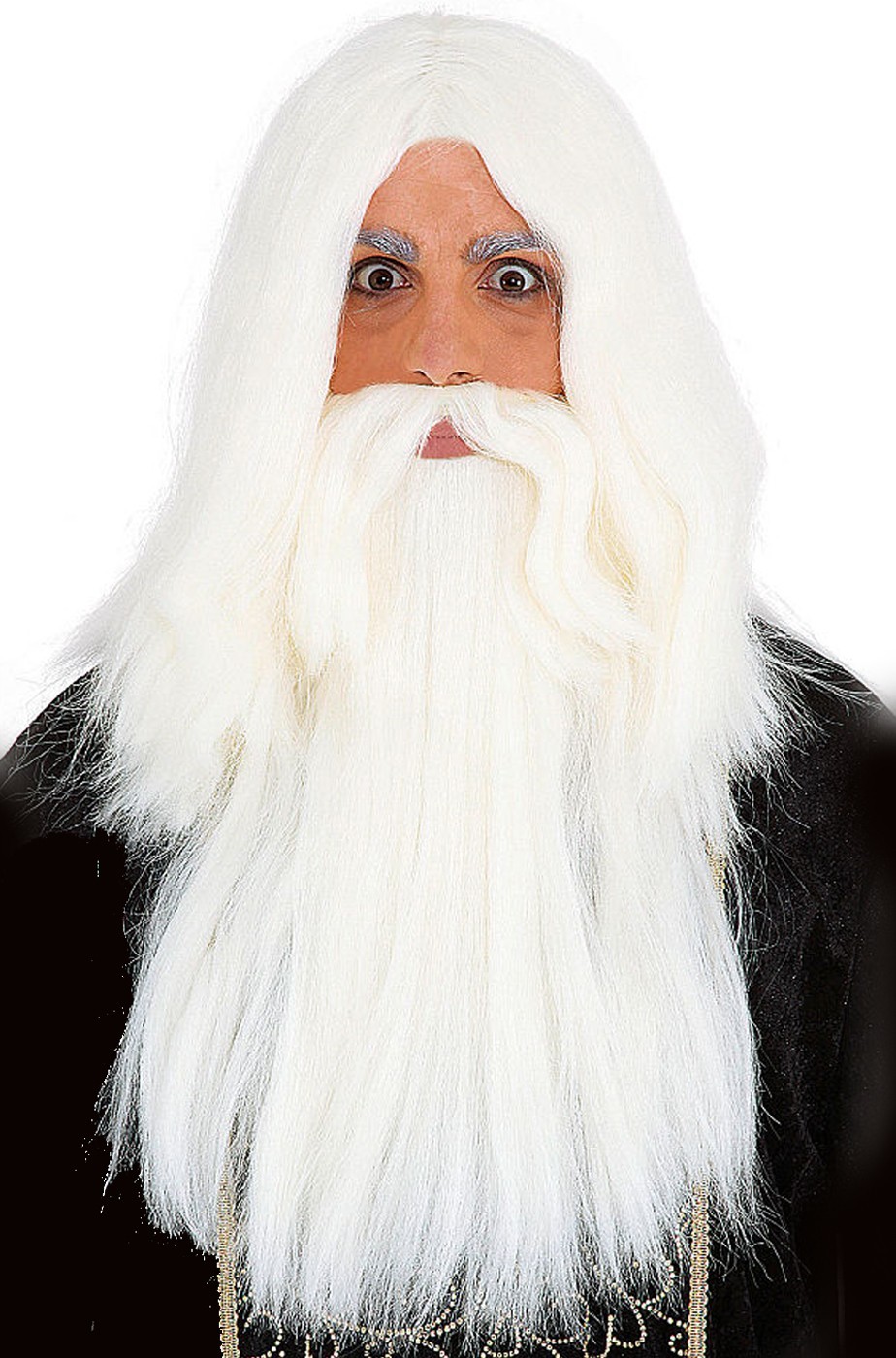 Parrucca E Barba Da Mago Merlino (17507-4879
