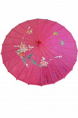Ombrello Parasole cinese o giapponese circa 82 cm rosa