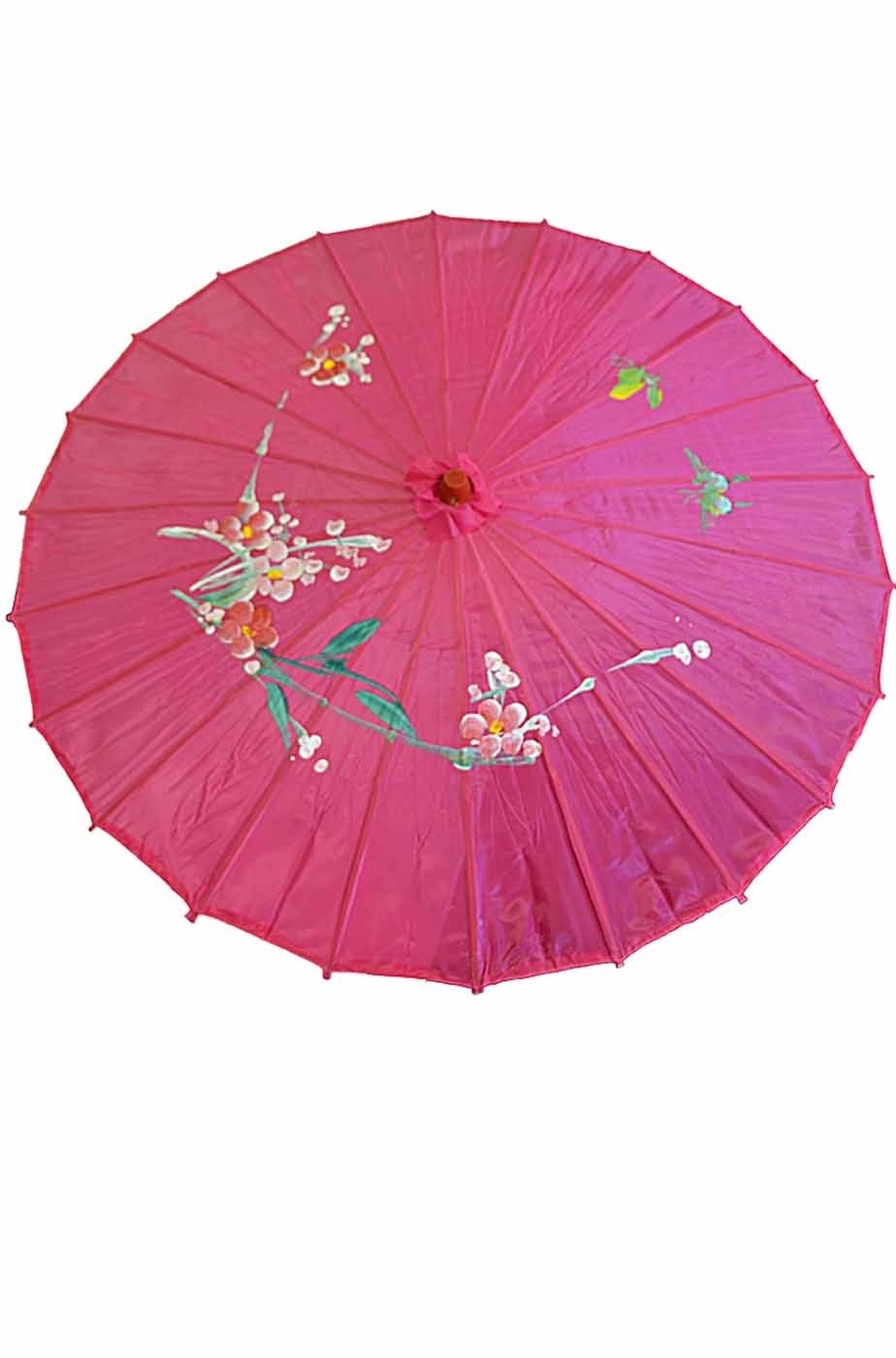 Ombrello Parasole cinese o giapponese circa 82 cm rosa