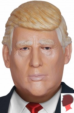 Maschera di Donald Trump presidente degli USA