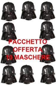 10 Maschere Darth Fener Darth Vader Star Wars Bambino