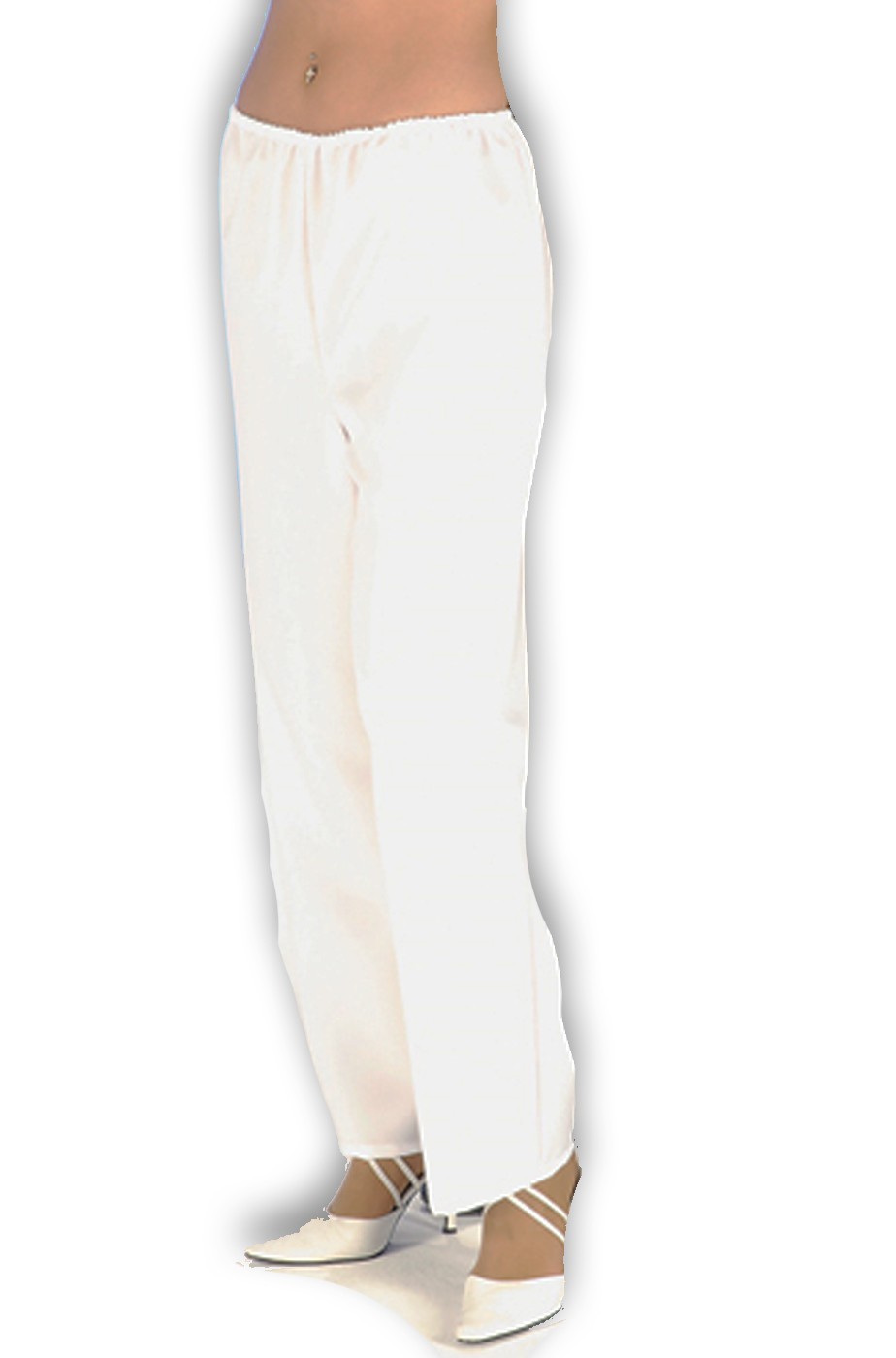 Pantalone bianco unisex multitaglia per cosplay