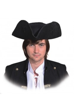 Cappello pirata a tricorno lusso