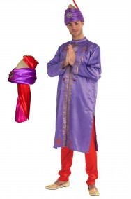 Costume Attore di Bollywood adulto mandarino cinese principe asiatico
