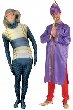 Coppia di Costumi attori di Bollywood principi indiani