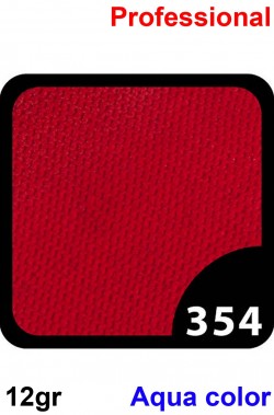 Trucco Professionale Aqua Color Cialda 12gr Rosso Ciliegia