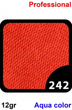 Trucco Professionale Aqua Color Cialda 12gr Rosso Zenzero