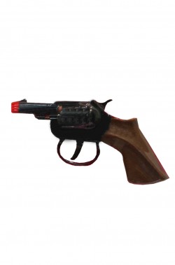 Pistola mini Revolver giocattolo Cowboy In Metallo