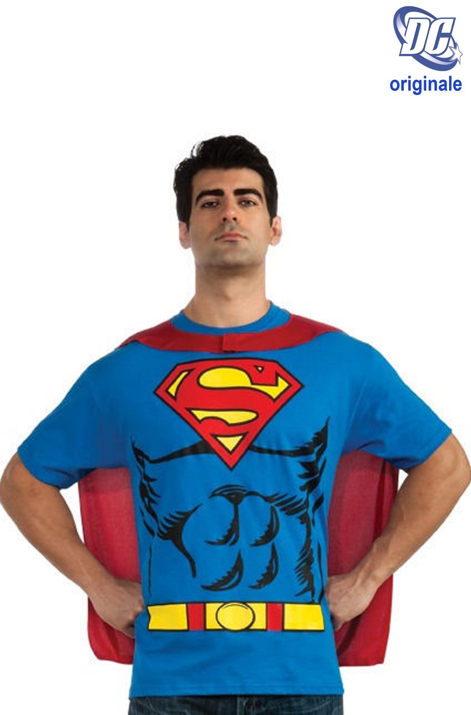 T-shirt DC Comics Superman con mantello