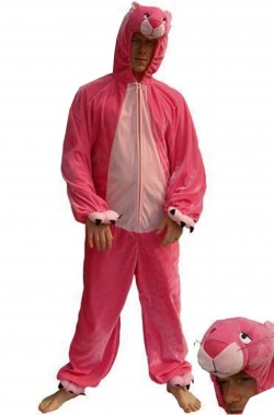 Costume Pantera rosa adulto mascotte