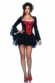 Costume donna sexy burlesque vampira