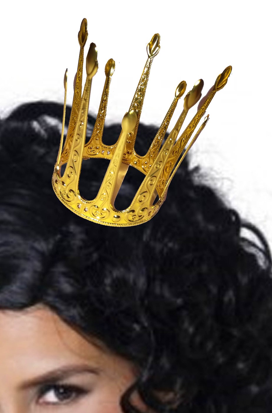 Corona oro per regina di cuori