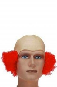 Parrucca unisex rossa clown IT