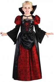 Costume bambina Vampira vittoriana