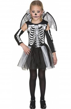 Costume bambina scheletro