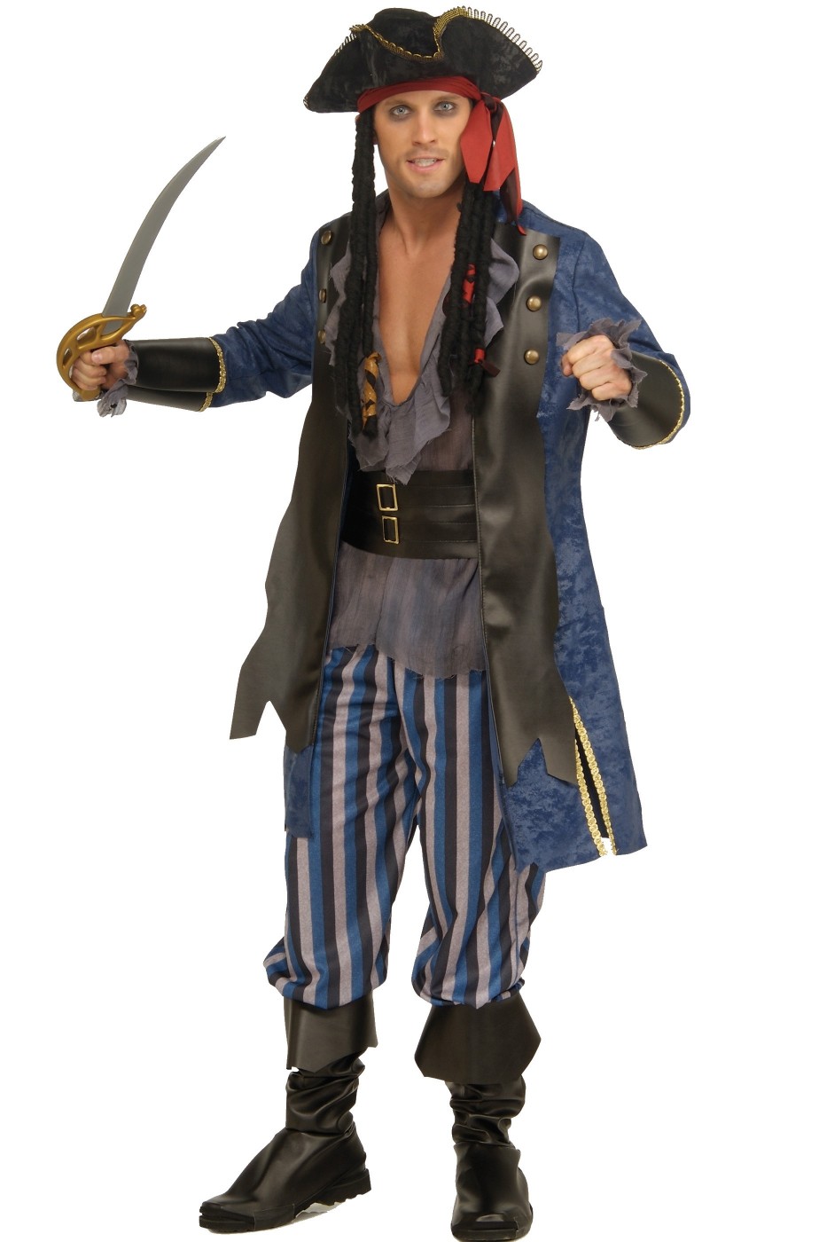 Costume uomo pirata lusso