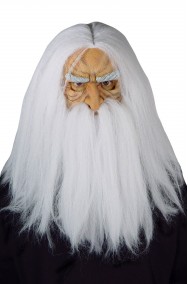 maschera da Babbo Natale, Gandalf il Bianco, vecchio