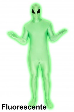 Costume Morphsuit alieno 2nd skin seconda pelle