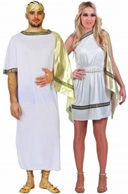 Coppia di costumi antichi romani