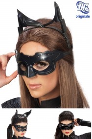 Maschera film Originale Catwoman composta da maschera cerchietto e occhiali regolabili