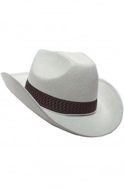 Cappello Cowboy Dallas bianco
