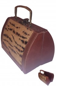 Borsa o Borsetta leopardata o primitiva 