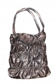 Borsa o borsetta disco anni 70 argento
