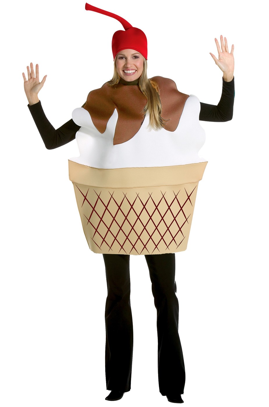 Costume adulto coppetta di gelato