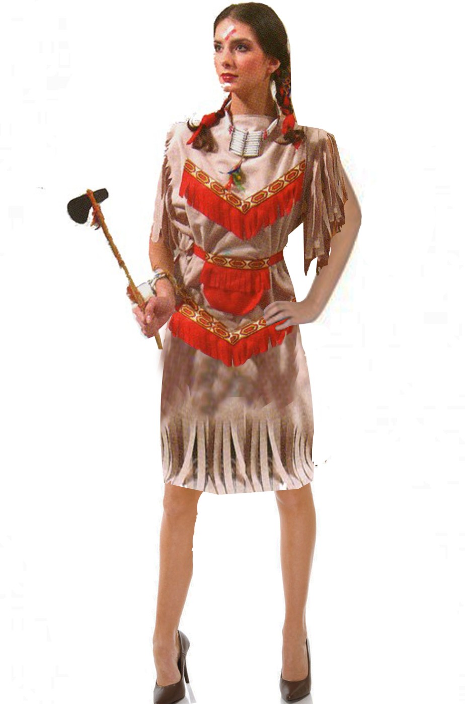 Costume donna Indiana Pocahontas