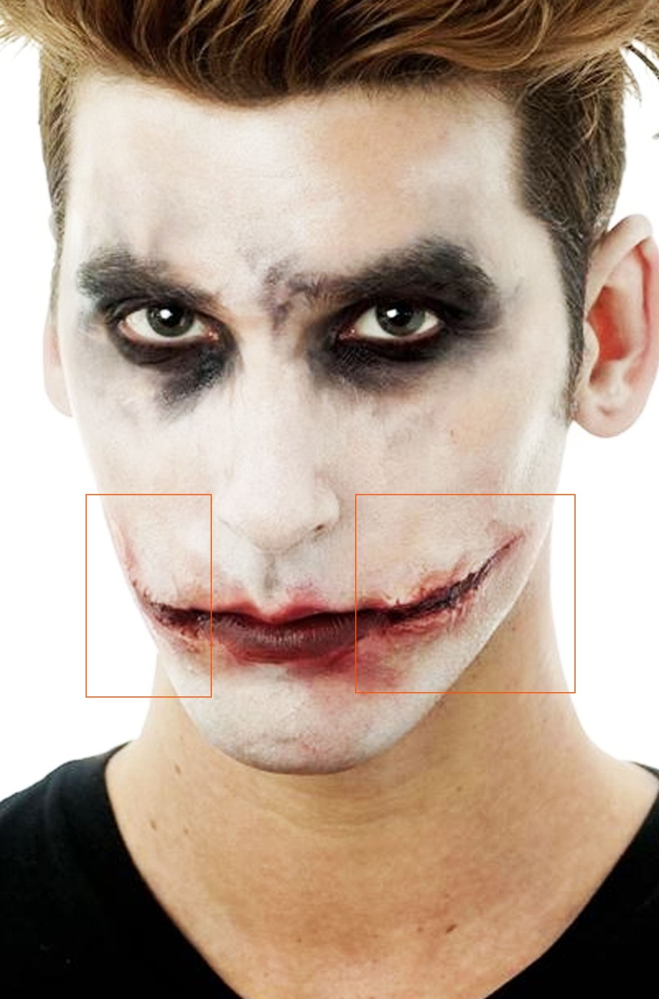 FX Trucco In Lattice ferite cicatrici del joker, killer clown, IT