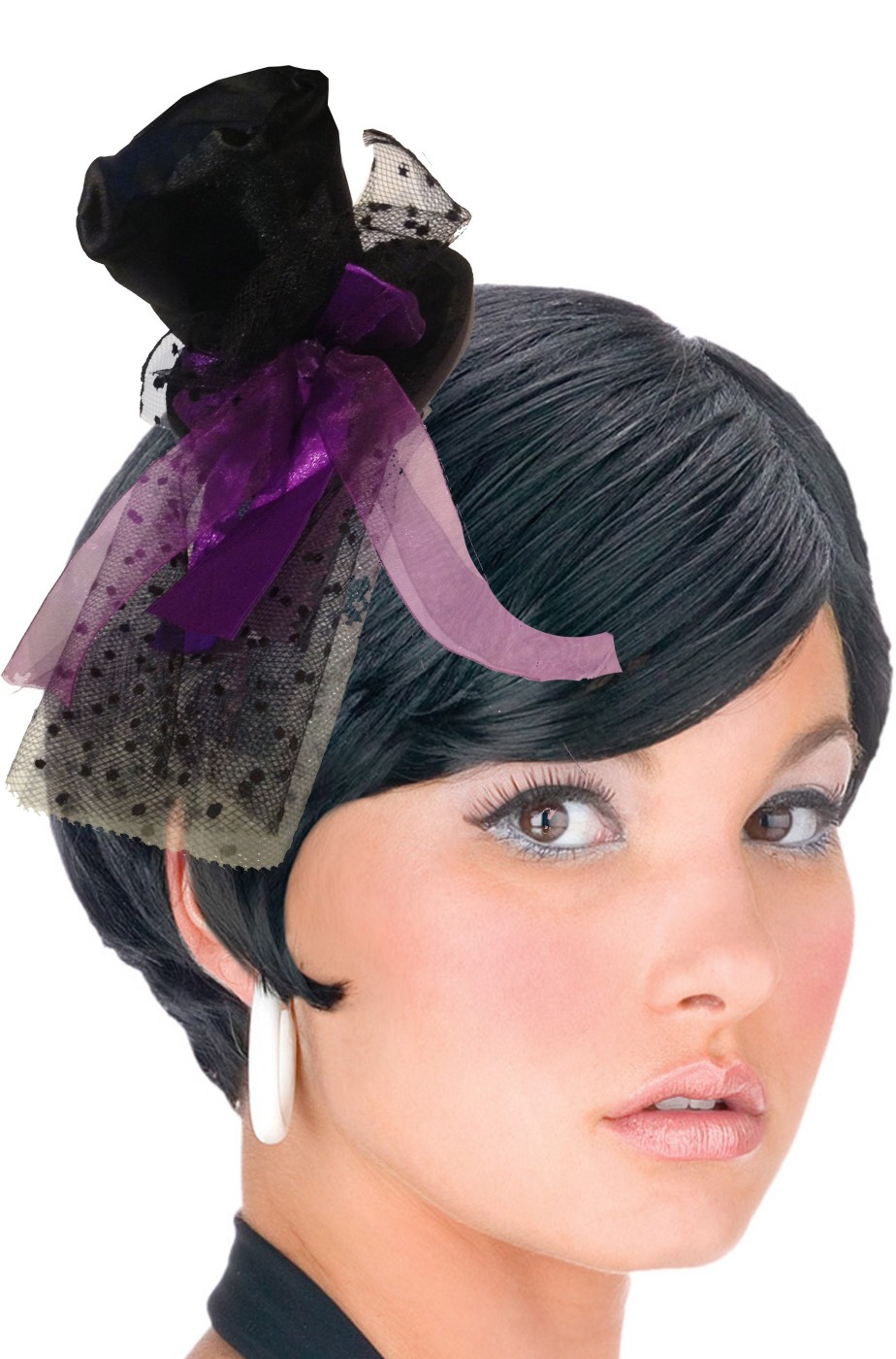 Mini cappello burlesque vittoriano 800 con clip