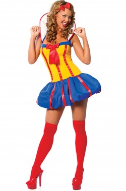 Costume Biancaneve donna gonna a palloncino