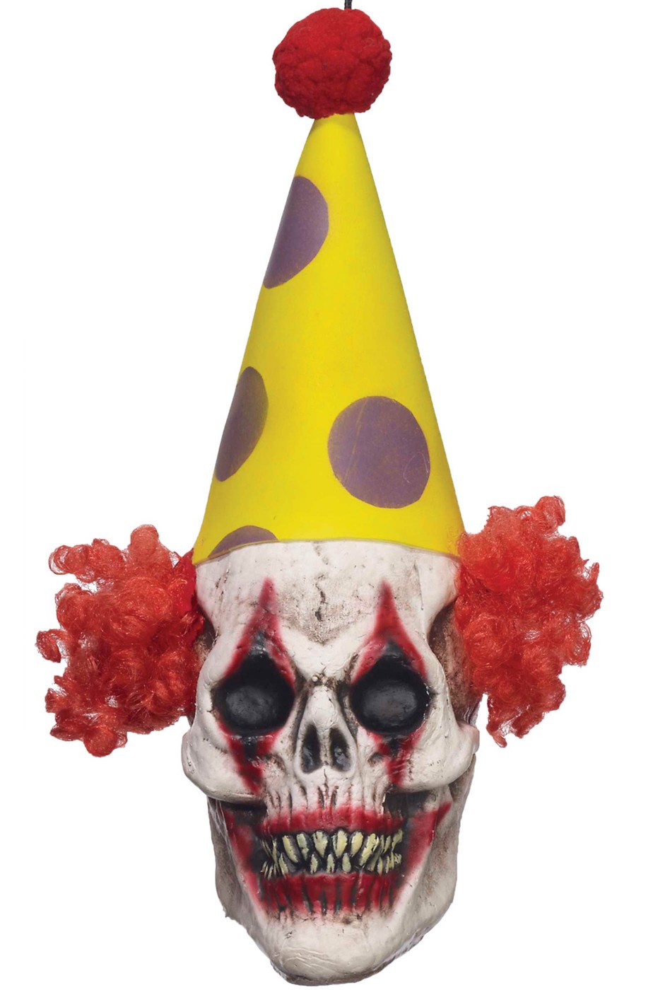 Decorazione halloween testa clown horro da appendere Decorazione halloween testa clown horro da appendere