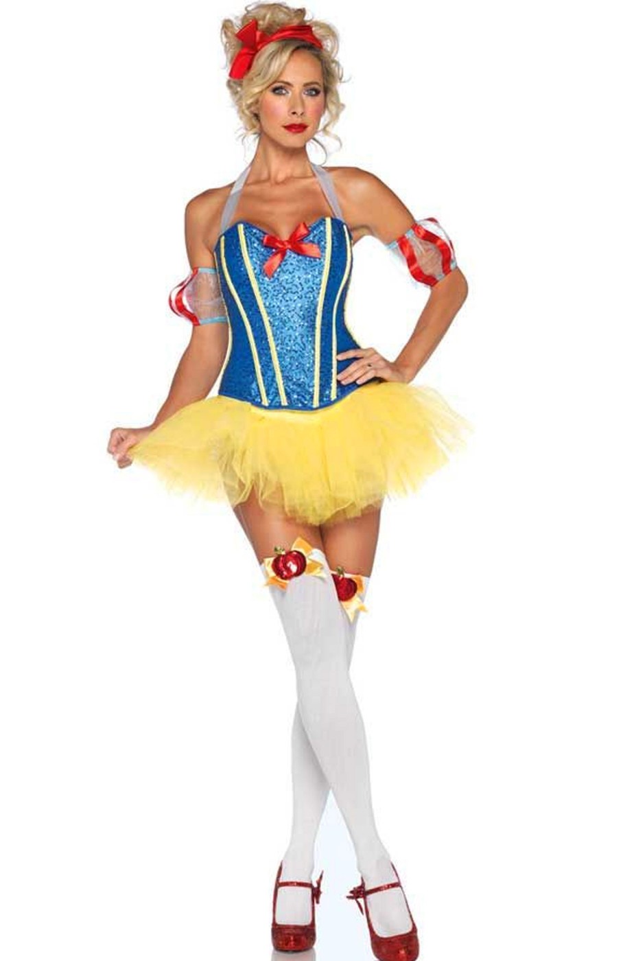 Costume carnevale donna sexy biancaneve