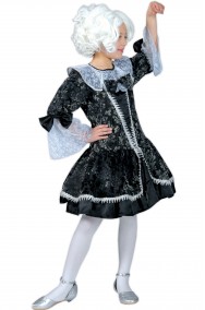 Vestito di carnevale veneziano bambina dama 700