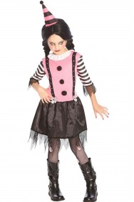 Clown Horror Costume carnevale Bambina