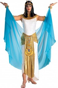 Vestito da egiziana Cleopatra Regina Del Nilo