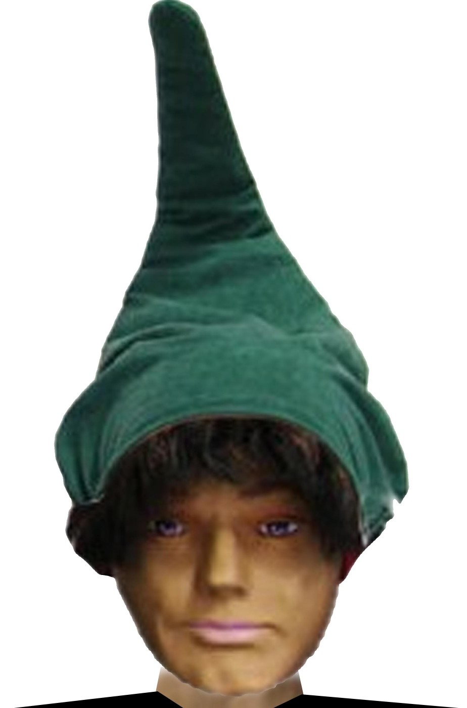 Cappello nano o gnomo elfo verde