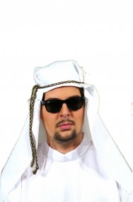 Cappello da arabo bianco