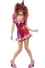 Costume donna sexy clown 