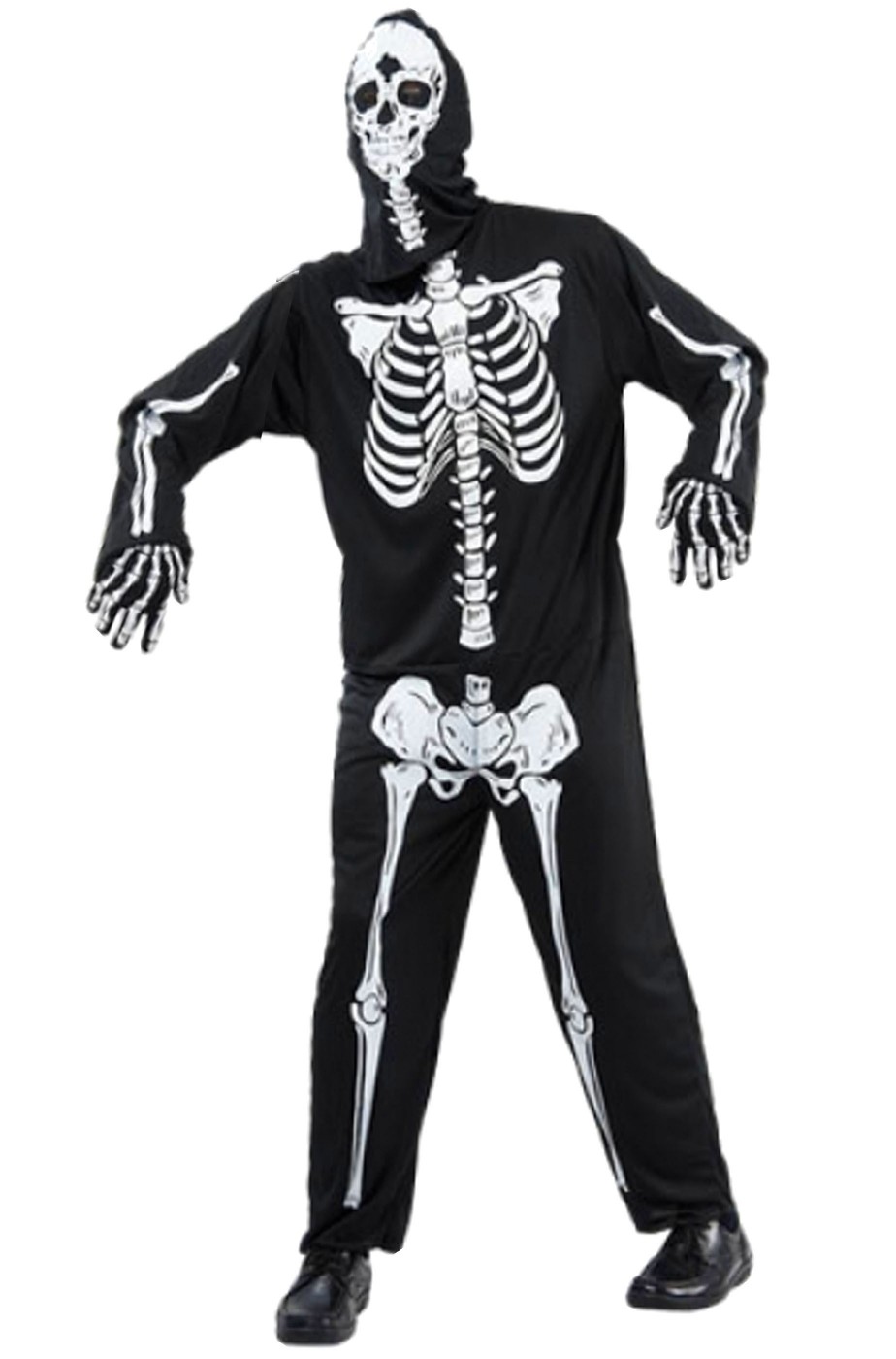 Costume adulto da scheletro Costume adulto da scheletro