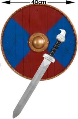Set Vichingo :scudo e spada