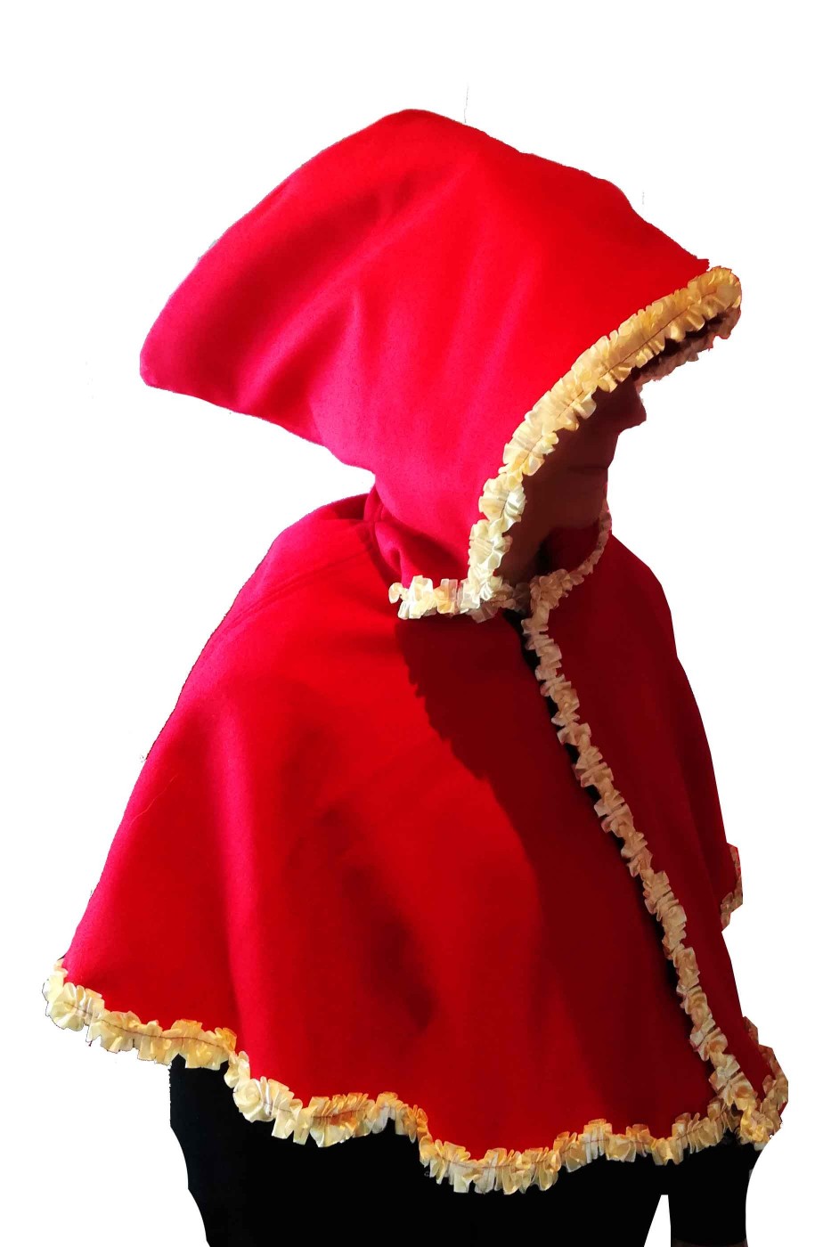 Mantella o Mantellina da cappuccetto rosso o babba natale