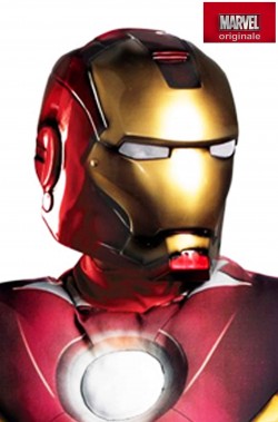 Costume Iron Man Adulto Mark VII con muscoli Taglia XXL