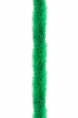 Boa di marabou verde gr 45 circa 190 cm